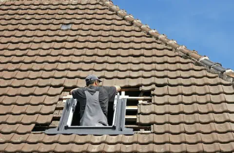 Pose de velux - Saint-Thibault